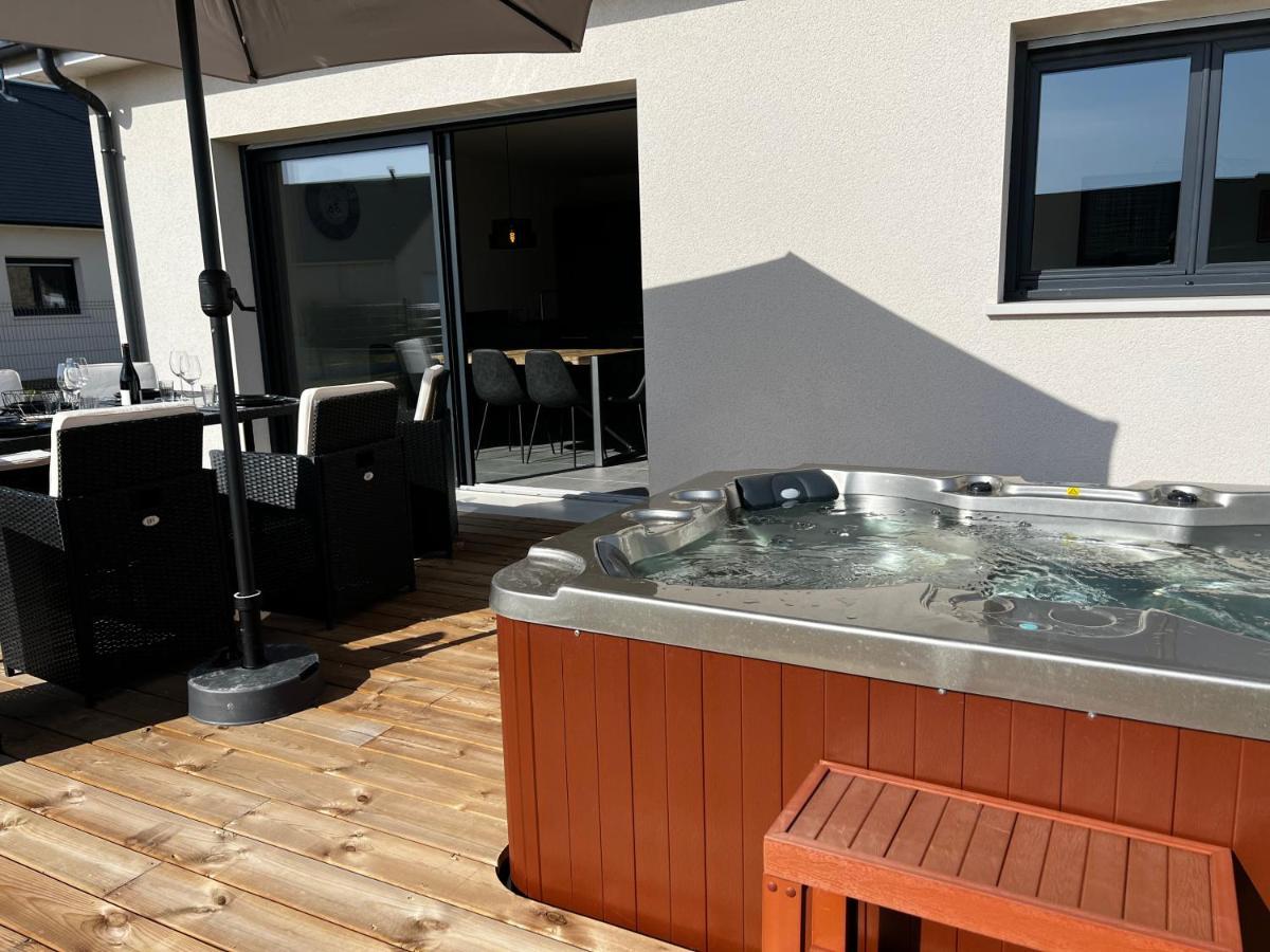 Villa En Bord De Mer Spa / Sauna Bretteville-sur-Ay Dış mekan fotoğraf